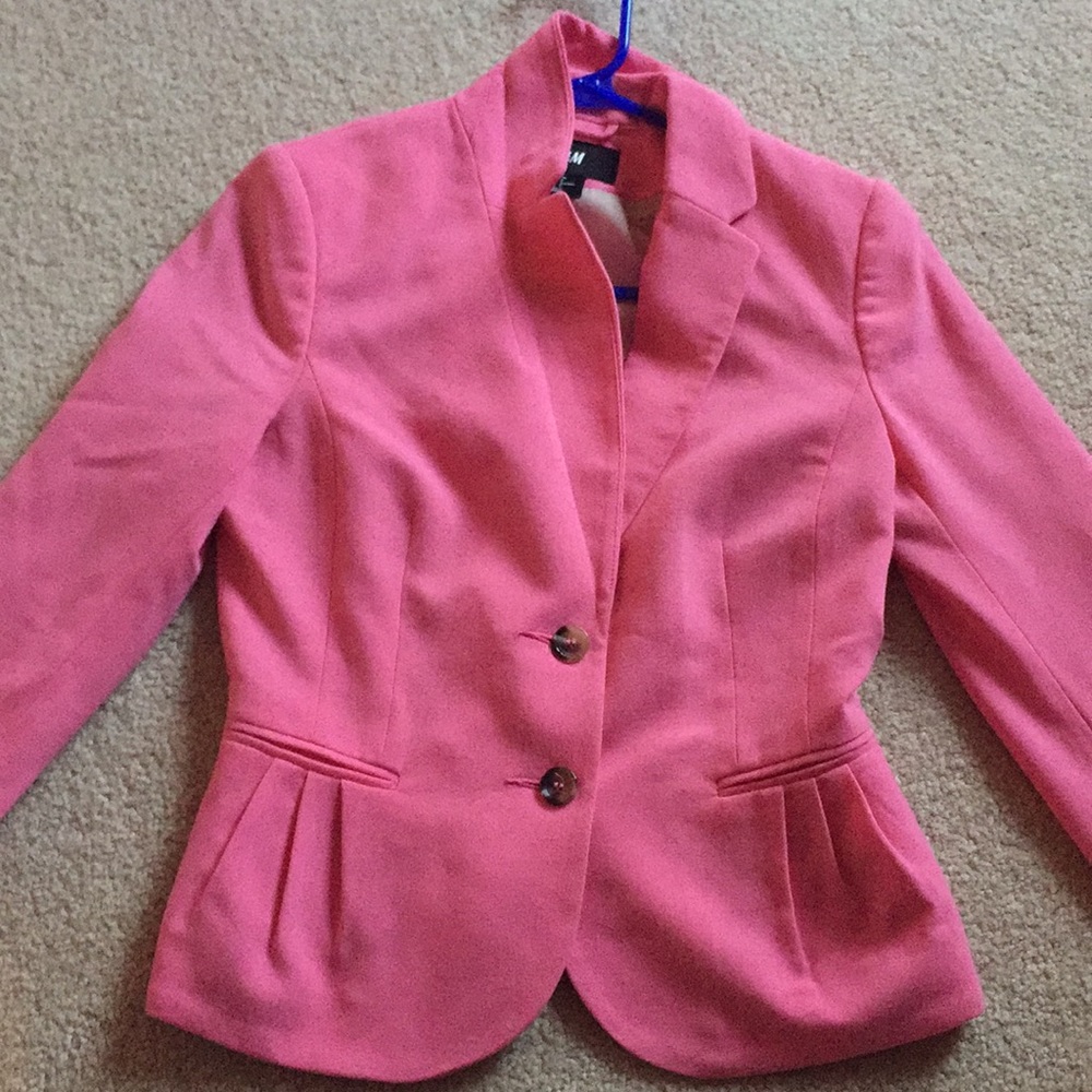 Pink blazer